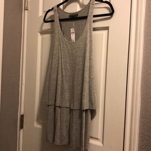 Gray Tiered Tank